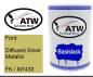Preview: Ford, Diffused Silver Metallic, FK / M7430: 500ml Lackdose, von ATW Autoteile West.